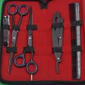 Professional Barber Shears Kit Personal Use Tools- professional Hair Cutting Scissors Set for Hairdresser/Hair Salon, Thinning/Texture Hairdressing Haircut Shear for Beautician ,Straight Razor, with Case export quality kit. 