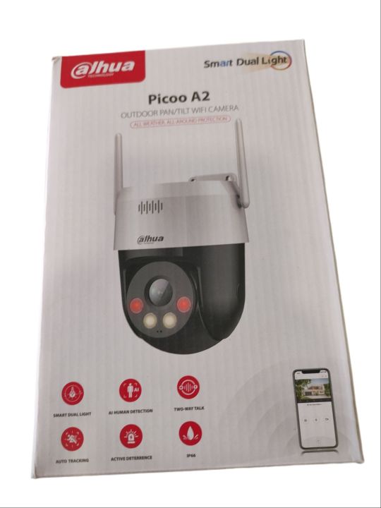 Dahua Technology Picco A2 Outdoor Pan/Tilt WiFi Camera 3MP 5mp