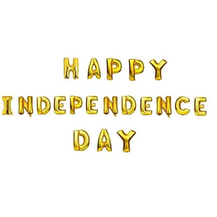 HAPPY INDEPENDENCE DAY Foil Balloons - 14 August Pakistan Independence Day Foil Balloons Family/ Friends Gathering