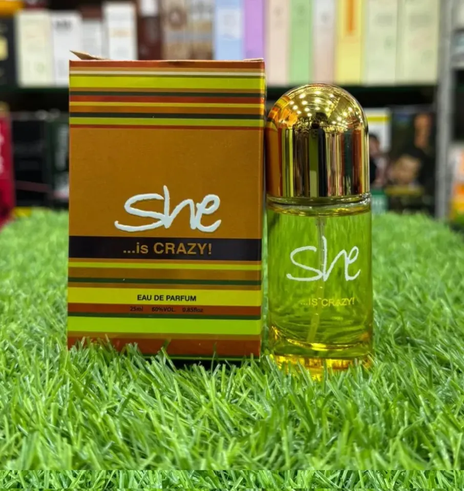 Original SHE Perfumes 25ml || She Is Crazy || She Is Love|| She Is