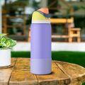 Compatible Silicone Bottle Boot Eco-friendly Flexible Shock-absorbent Water Bottle Protector Protective Owala Boot for Hiking. 