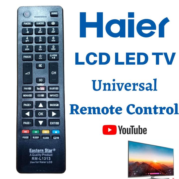 Haier Remote Control for LED LCD Smart Android TV HAIER LCD LED Universal Remote Control