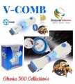 Anti Lice And Nit Eggs Removing V-Comb Electric Machine Painless And Chemical Free Multipurose V-Comb with Extra Filters Premium Quality Product. 