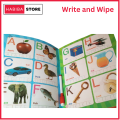 3 in 1 Whiteboard Notebook Write and Wipe Book for Kids Reusable Tracing & Writing Activity Workbook for Kids. 