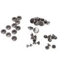10Pcs 15mm Metal Press Stud Snap Button Fastener Clothes Accessories. 