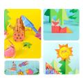 【shengxiong6525】FLYEER 2020 108 Pcs Origami Paper Arts and DIY Handmade 3D Puzzle Animal Crafts for Kids Educational Child Toy. 