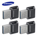 【COD+Ready Stock + FREE Shipping 】SAMSUNG FITplus USB 3.1 USB Flash Drive 64GB 300MB/s Pendrive mini usb Memory Stick 128GB 256GB 400MB/s Pen Drive. 