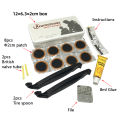 [HOT] Brand New Bike Bicycle Flat Tire Repair Kit Tool Set Kit Patch Rubber Portable Fetal Best Quality Cycling Free Shipping. 