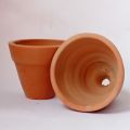 clay pot come shape for succulents | 2pcs. 