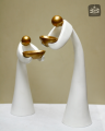 Handmade Sufi Darwish Home Decor Set – Elegant Candle Holders | Home Decoration & Spiritual Art | Luxury Gift Item. 