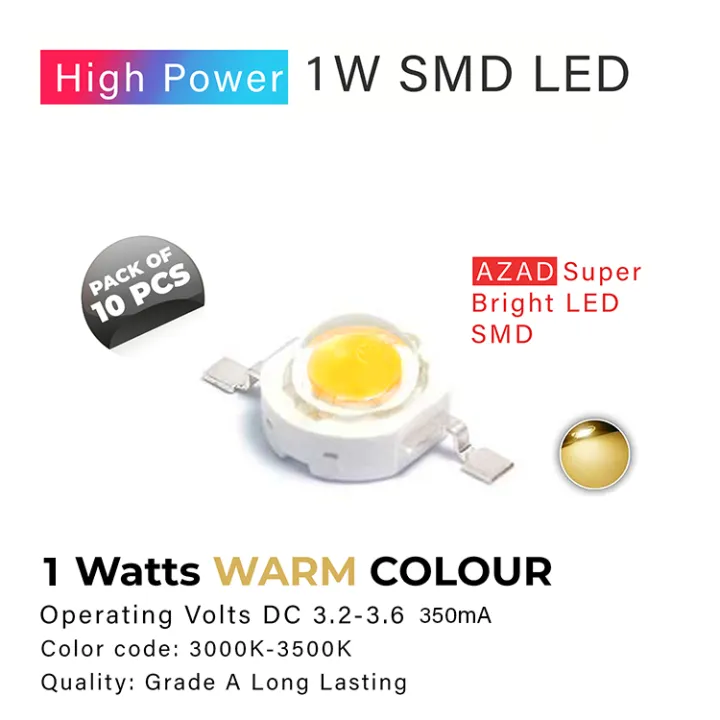 1w%20High%20Power%20LED%20bulb%20SMD%20Diode%20warm%20-%20Image%202