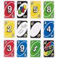 【HOT】 Mattel UNO Games Family Funny Entertainment Board Game Fun Playing Cards Kids Toys Gift Box Uno Card Game. 