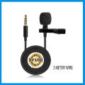 3.5 mm Clip Collar Mic for Voice Recording, Mobile, Android Smartphones. 