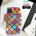 Oppo A16K Cover Case Art Floral - Soft Case Cover. 