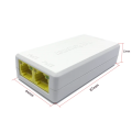 PoE Extender 2 Port IEEE 802.3af/at PoE Switch 100Mbps PoE Repeater PoE Splitter for IP Camera PoE Plug and Play Extender 2 Port PoE Adapter PoE Extender for CCTV PoE Network Switch Splitter Power Over Ethernet Extender IP Camera PoE Network. 