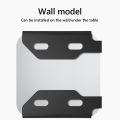Desktop/Wall-mounted Mount for Mac Studio 2022 Holder Stand Desk Mount Dock Laptop Stand Storage Bracket for Mac Studio 2022. 