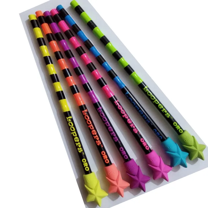 ORO%20Loopers%20Pencil%20Art%20#%20903%20Multi%20Color%20(10%20Pcs)%20-%20Image%204