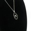 New TV Show Wednesday Addams Cosplay Necklace Talisman Morticia Fashion Trends Gothic Necklace for Women Men Jewelry Prop. 
