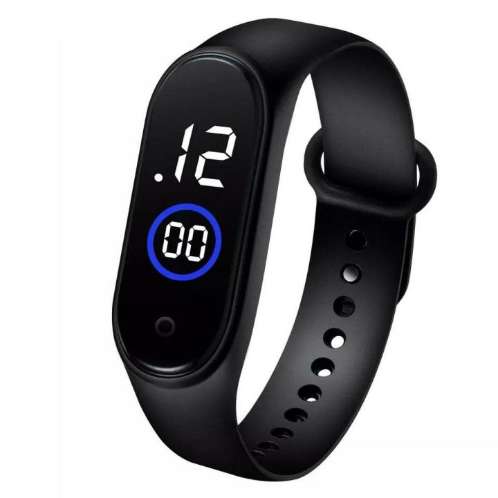 Waterproof%20M4%20Digital%20LED%20Sports%20M4%20Watch%20-%20Simple%20Silicon%20Strap%20Waterproof%20Smart%20Band%20Watch%20For%20Girls,%20Boys,%20And%20Kids%20-%20Elegant%20Easy%20To%20Wear%20Casual%20Handwatch%20-%20Image%203