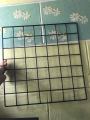 Pack of 2 Iron Girds for Memo Display Notes Display Study Room Wall Art Grid Wall Decor. 