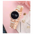 Latest Design Luxury Digital Led Watch for Women Girls| Full Diamond Touch Screen LED Watch Steel Chain with Diamonds Ladies Watches For Female Women Girl. 
