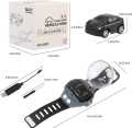 RC Watch Car Toy – Rechargeable Mini Remote Control Wrist Racing Car – USB Charging, s, Fast Speed, Fun Play for Kids, Boys & Girls – Smart Hand Watch with Car, Best Gift for Kids, Durable & weight – Remote Control Car with Wristband. 