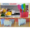 Plastic Cutlery Holder for Kitchen Utensils. 