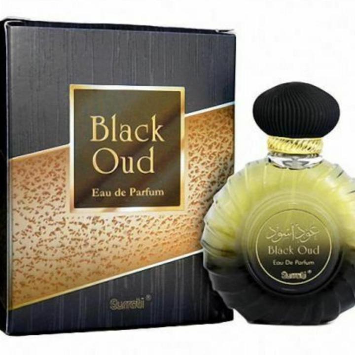 Spray Black Oud Perfume 100 Ml Surrati Perfumes Holy Makkah Saudi Arabia K.S.A