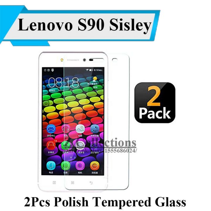 2 Pack Lenovo S90 Sisley Tempered Glass Screen Protector Premium High Quality Polish Glass For Lenovo S90 Sisley