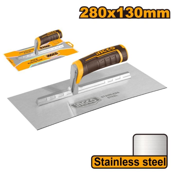 INGCO Plastering Trowel 280x130mm HPT28138S - ZTs