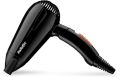 BaByliss Hair Dryer, Powerful 2000w Drying Performance With Dual Voltage For Travel Convenience, 2 Heat And Speed Settings With Fast Drying Time, Lightweight And Portable Design, 5344SDE (Black ). 