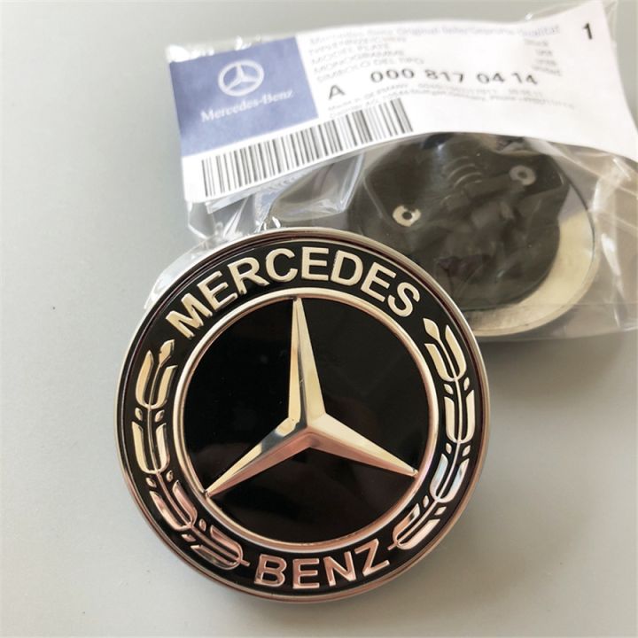 Front Hood Bonnet Emblem Logo Badges fit Mercedes-Benz 57mm W203 W204 W202 W208