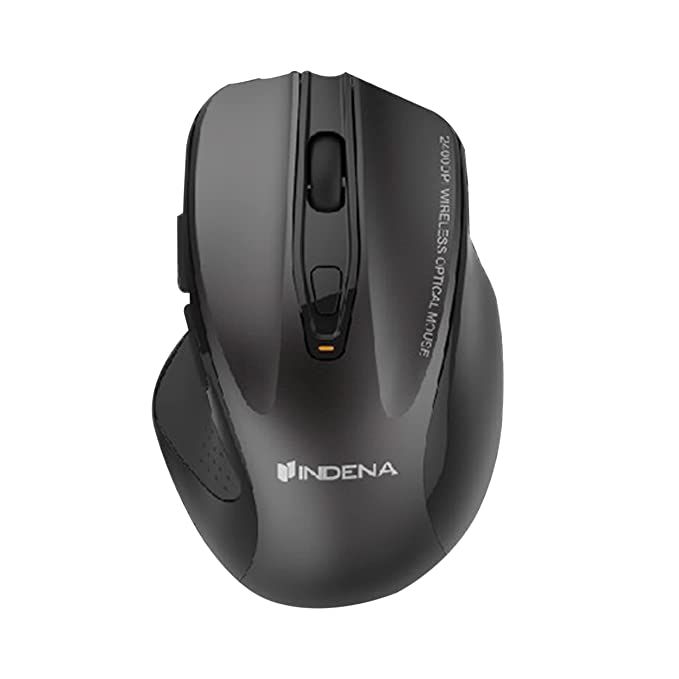 INDENA G-528 Rechargeable Wireless Mice 5 Silent Buttons | Dpi Adjustable 2.4GHz Wireless Optical Mouse
