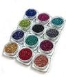 Pack Of 12 - Dusty Glitter Eyeshadows. 
