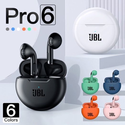 [Original ready stock cod] JBL Fone bluetoothj Air Pro 6 headphones wireless microphone