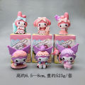 Sanrio Blind Box Childlike Heart Trojan Horse Kuromi Surrounding Melody Handmade Egg Twister Toy If Come to Decorate. 