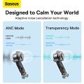 Baseus Bowie M2 ANC TWS Bluetooth 5.2 Earbuds, Active Noise Cancelling Headphones, Low Latency for iPhone and Android. 