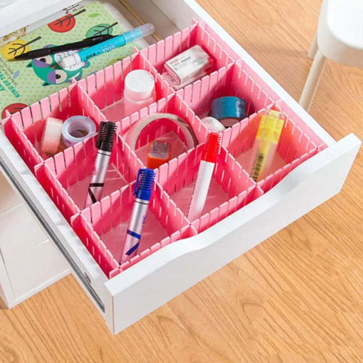 4%20X%20Adjustable%20Drawer%20Clapboard%20Partition%20Divider%20Cabinet%20DIY%20Storage%20Organizer%20-%20Image%208