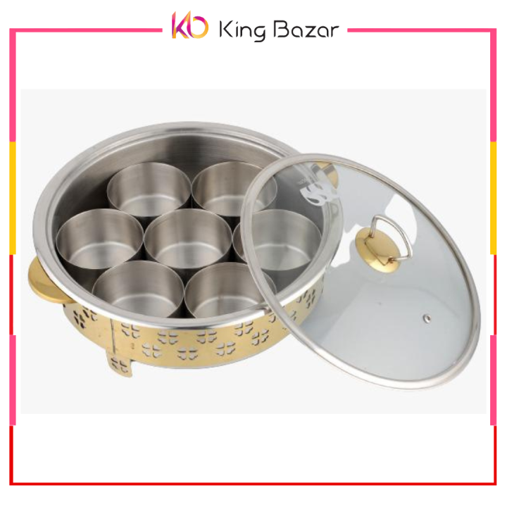 Dry Fruit Dish Beautiful Design Stainless Steel