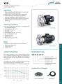 LEO XZS-65-50-160/75 , 7500 WATT / 10 HP , CLEAN WATER STAINLESS STEEL HEAVY DUTY CENTRIFUGAL PUMP FLANGE TYPE  , 380V~400V THREE PHASE , SIZE :- 2 1/2 " x 2 " , EURPEON STANDARD. 