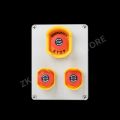 Push button switch protective cover Emergency anti-missing elevator emergency stop 16/22mm accessory round warning ring. 