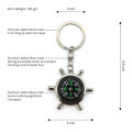 Stainless Steel Compass Keychain for Find Direction | Travel Keychain| Bike Keychain | Car Keychain | Pocket  Keychain | Bag Keychain. 