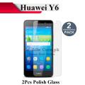 2Pcs Huawei Y6 2015 Tempered Glass Screen Protector Polish Glass For Huawei Y6. 