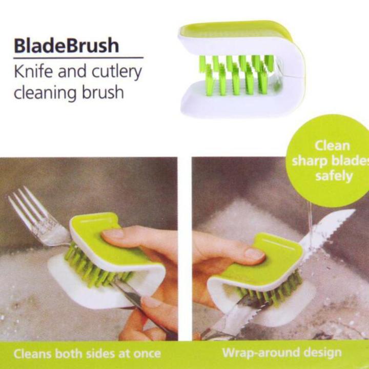 Blade Brush Knife Cleaner Chopsticks and Fork Cleaning Brush Cutlery Cleaner