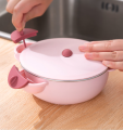 【Happier】 VREN Stainless Steel Cartoon Suction Bowls For Baby Non-Slip & Non-Flip Baby Insulation Bowl Tableware For Infants BPA Free. 