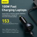 Baseus 160W USB-C Car Charger, Type-C Car Charger, QC5.0 PD3.0 PPS 3 Ports Super Fast Charging Car Phone Charger Adapter for iPhone 13 12 11 Pro Max, Samsung Galaxy S22 S21 iPad Macbook Pro Air Laptop & More. 