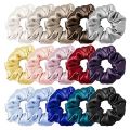 Scrunchies for girls high quality silk. 