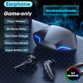 Wireless Headset Gaming Earbuds 65ms Low Latency TWS Bluetooth Earphone 9D Stereo HiFi Audio Sound Earsets with Mic. 