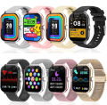 for OPPO Find X3 Pro A55 A93 A94 A72 A73 A32 A92 Reno5 Pro Smart Watch Temperature Heart Rate Monitor Fitness Tracker 1.69inch. 