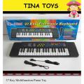 37 Keys Electronic Keyboard Piano Kids Children Musical Toy Gift w/Mic Records. 
